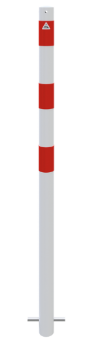 Absperrpfosten feuerverzinkt nach DIN EN ISO 1401 