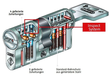 ABUS Abus Vela - System 1000 / 2000 Profilzylinder