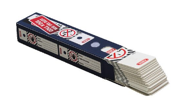 ABUS LOTO Warnanhänger 100 Stück