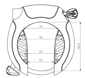 ABUS PRO SHIELD™ Plus 5955 NR black