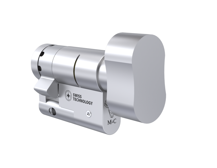 M&C Condor Halbzylinder mit Knauf